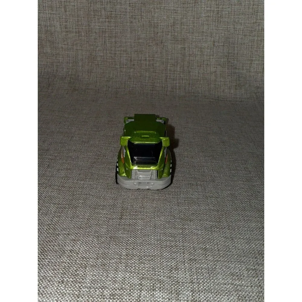 Matchbox City Services Flatbed Truck Green Diecast Toy Vehicle 2015